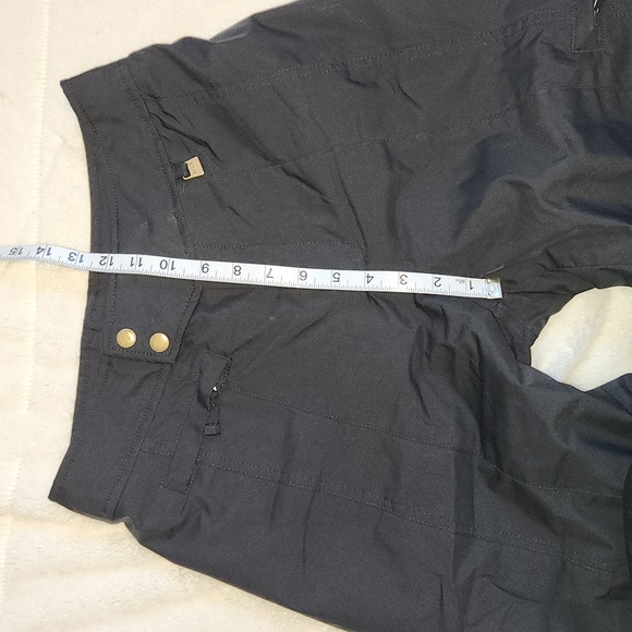 NILS Women's Black Portillo Ski Snowboard Snow Pants | Size 6 Waterproof - Picture 2 of 14